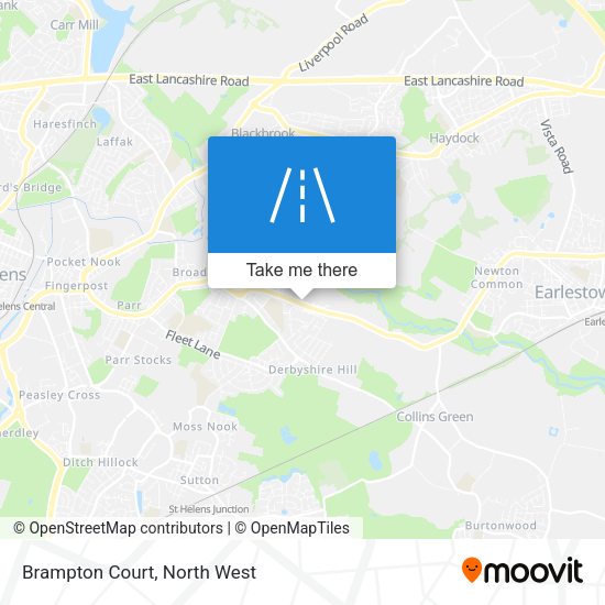 Brampton Court map