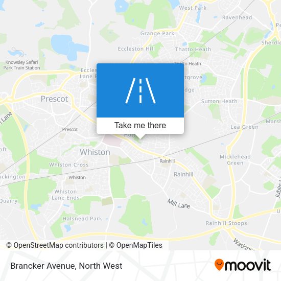 Brancker Avenue map