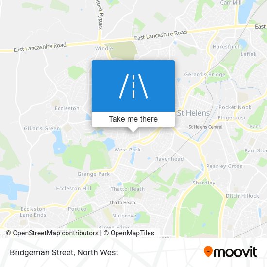 Bridgeman Street map