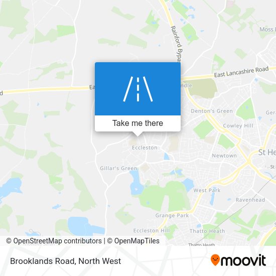 Brooklands Road map