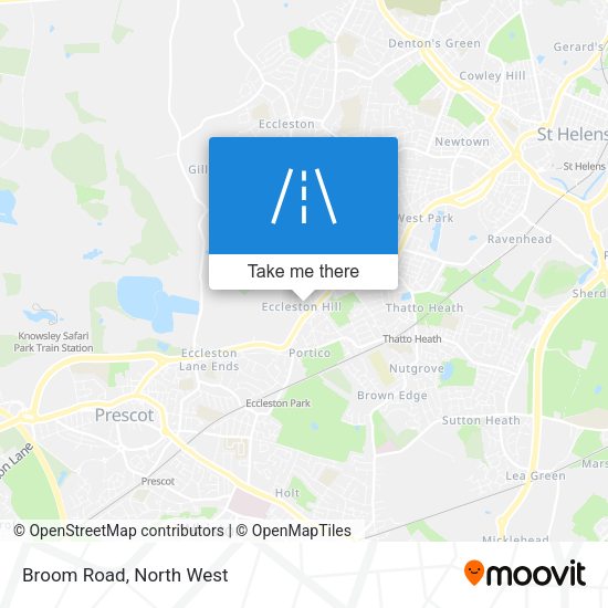 Broom Road map