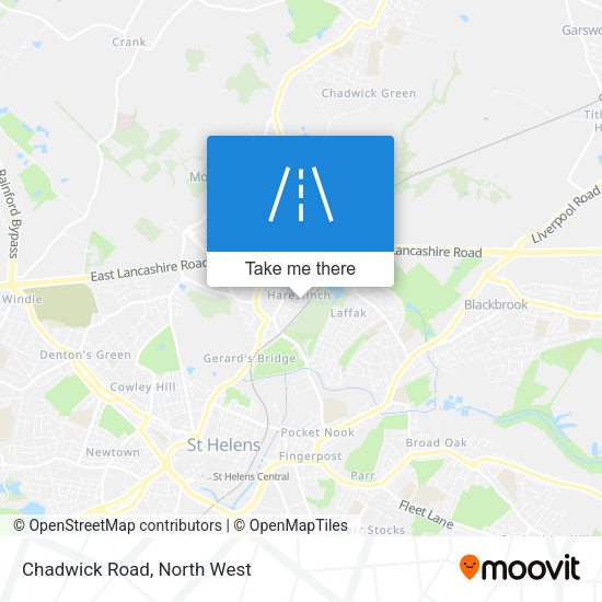 Chadwick Road map