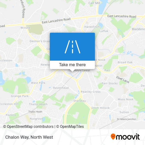 Chalon Way map