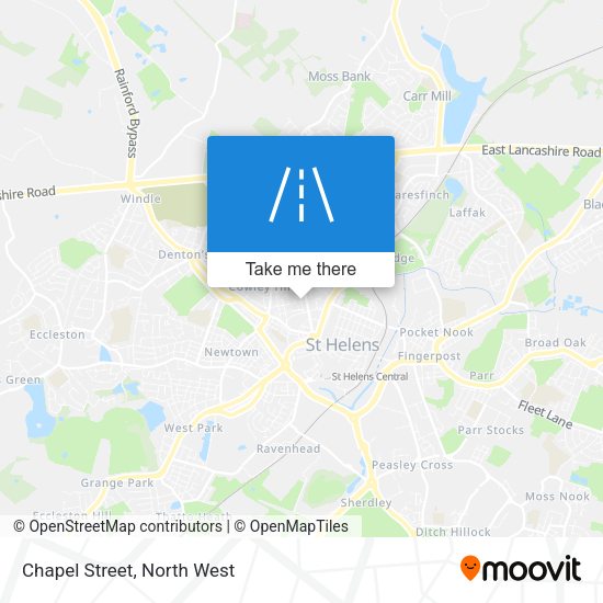 Chapel Street map