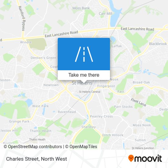 Charles Street map