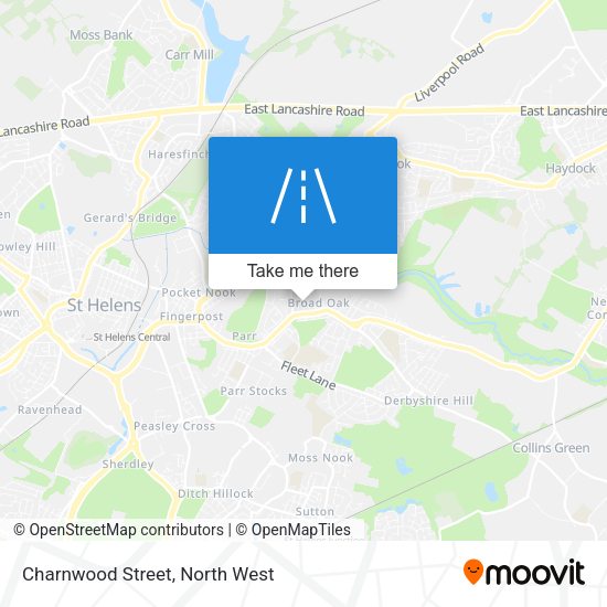 Charnwood Street map