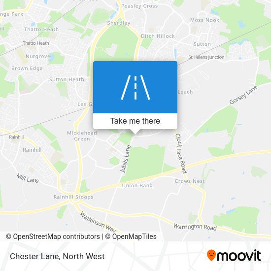 Chester Lane map