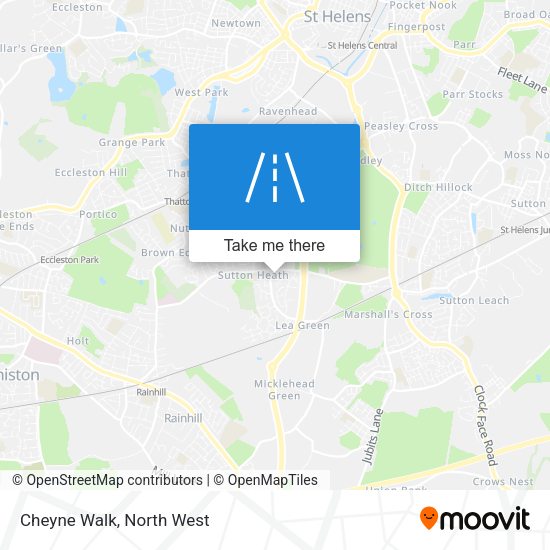 Cheyne Walk map