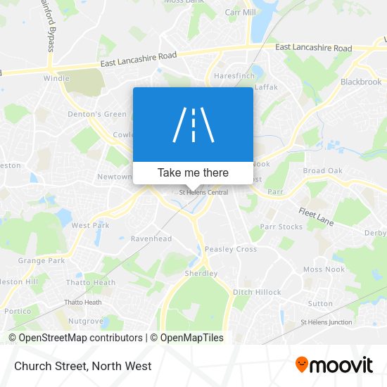 Church Street map