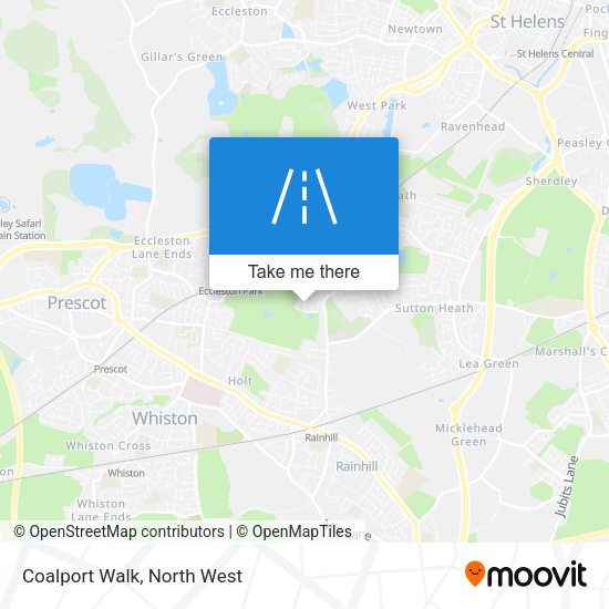Coalport Walk map