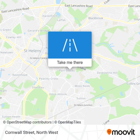 Cornwall Street map