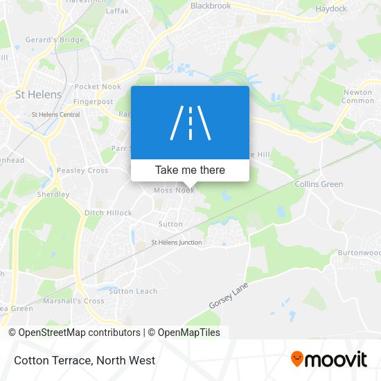 Cotton Terrace map