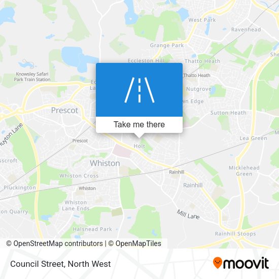 Council Street map