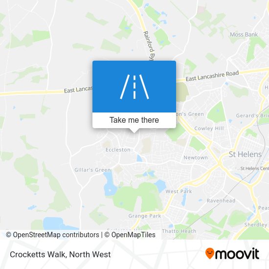 Crocketts Walk map