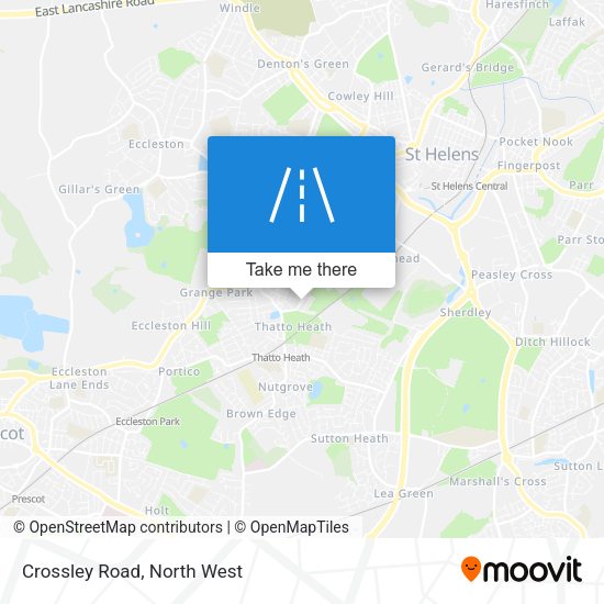 Crossley Road map