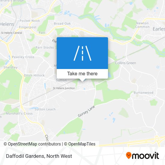 Daffodil Gardens map