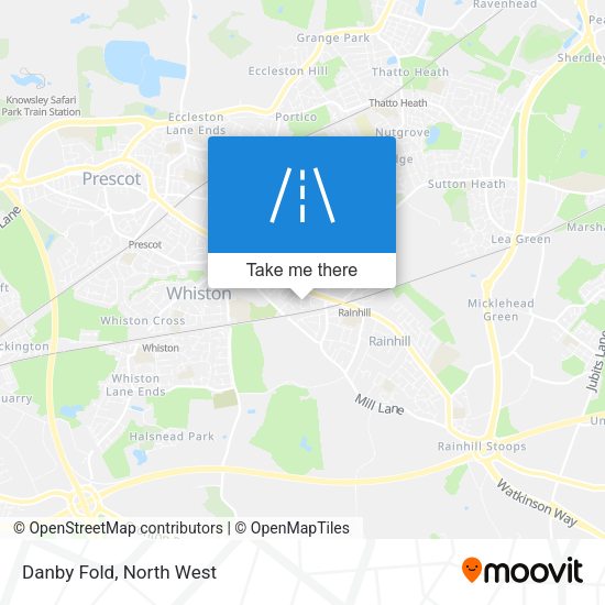 Danby Fold map