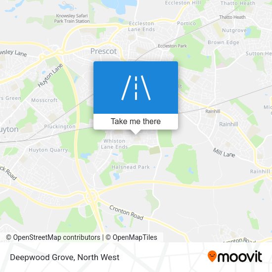 Deepwood Grove map