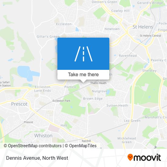 Dennis Avenue map