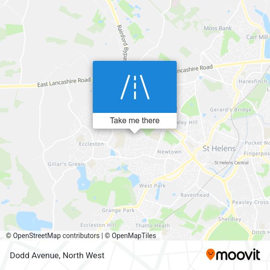 Dodd Avenue map