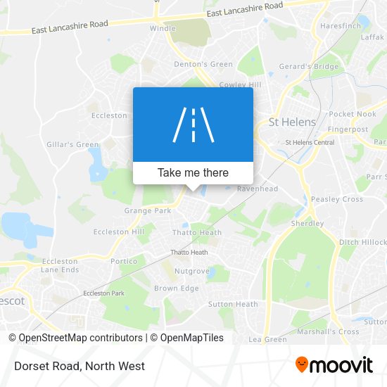Dorset Road map