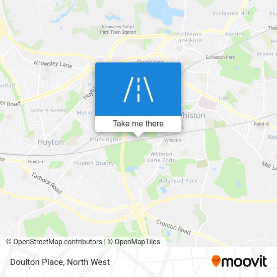 Doulton Place map