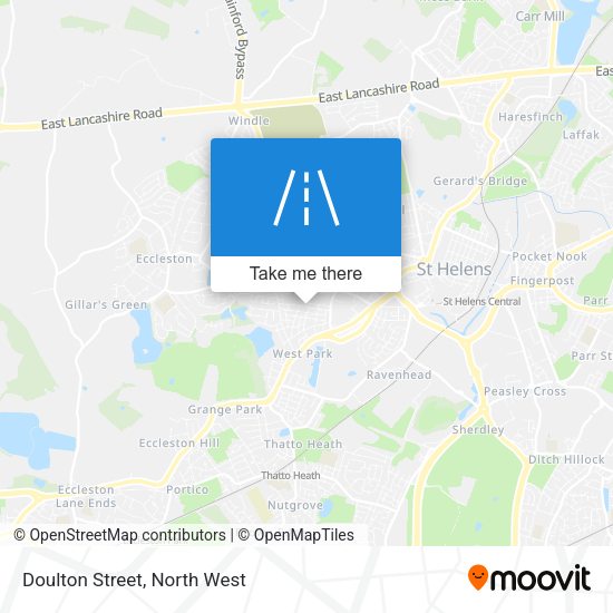 Doulton Street map