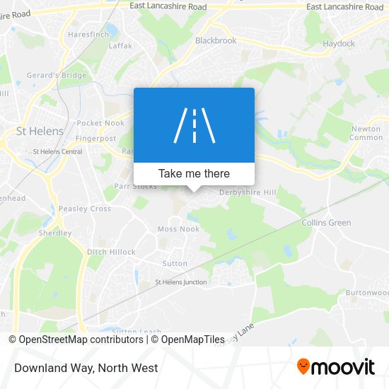 Downland Way map