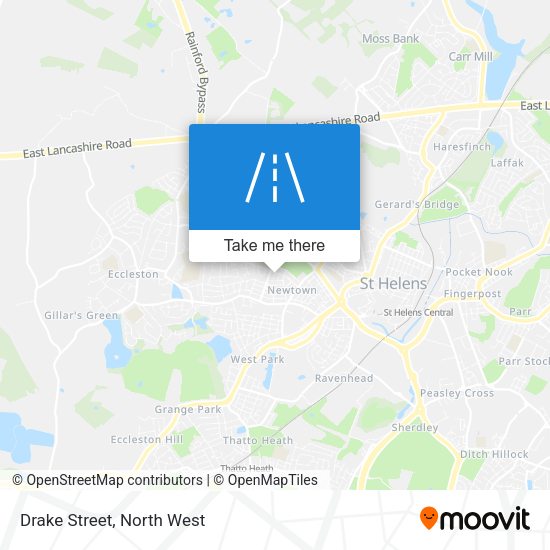 Drake Street map