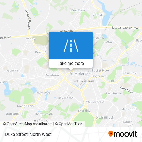 Duke Street map