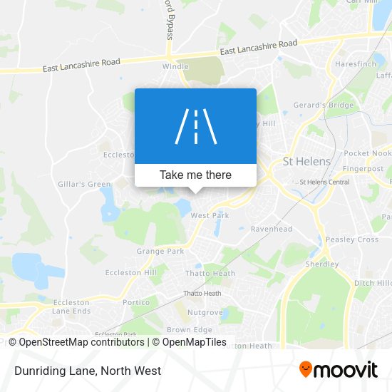 Dunriding Lane map