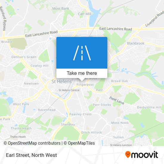 Earl Street map