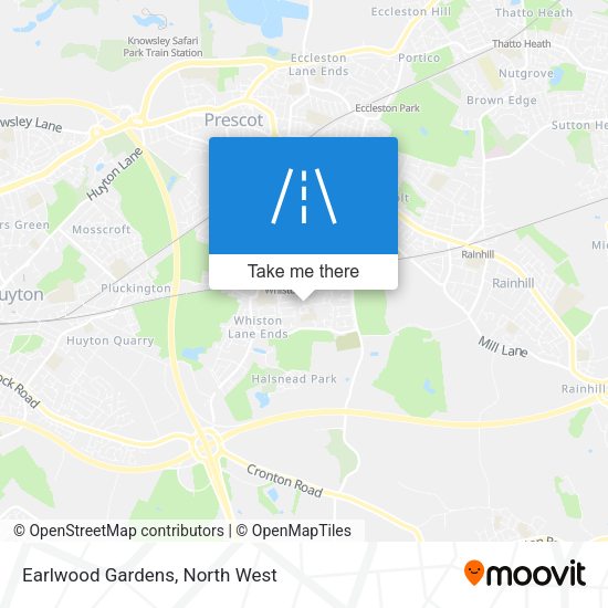 Earlwood Gardens map