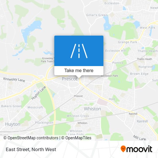 East Street map