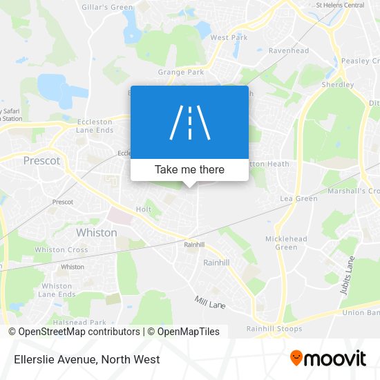Ellerslie Avenue map