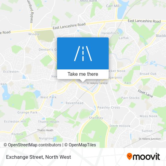 Exchange Street map