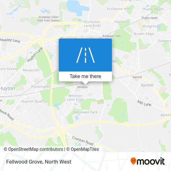 Fellwood Grove map