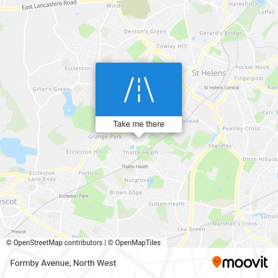 Formby Avenue map
