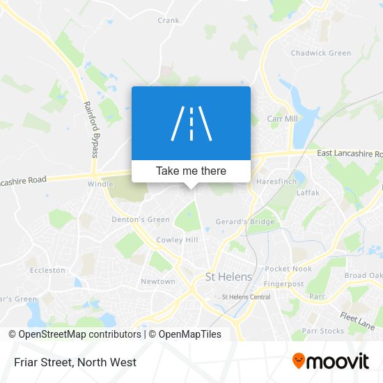 Friar Street map