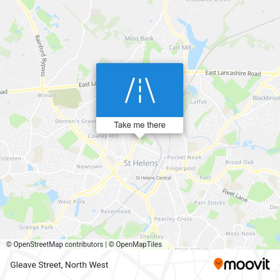 Gleave Street map