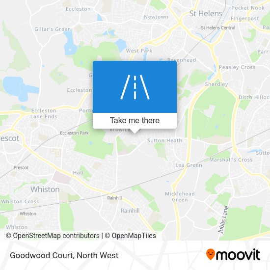 Goodwood Court map