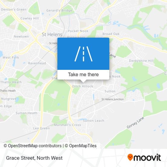 Grace Street map