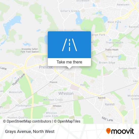Grays Avenue map