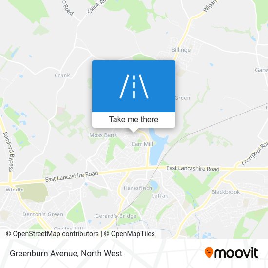 Greenburn Avenue map