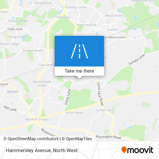 Hammersley Avenue map