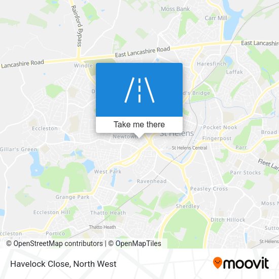Havelock Close map