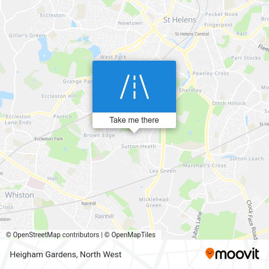Heigham Gardens map