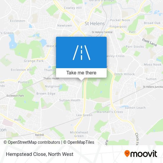 Hempstead Close map