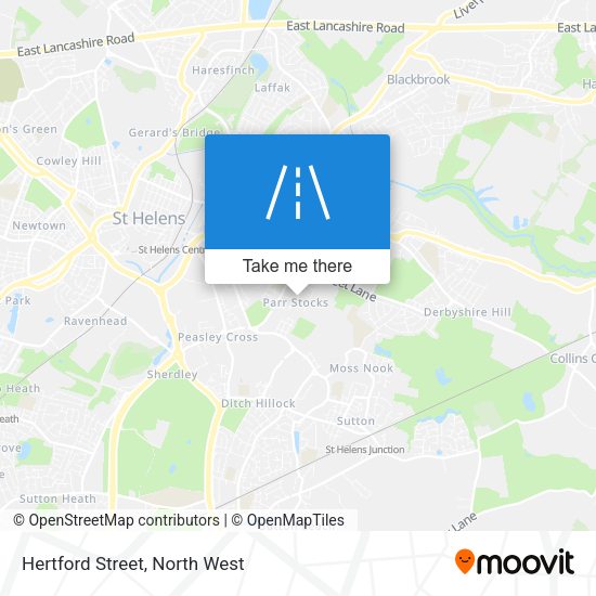 Hertford Street map
