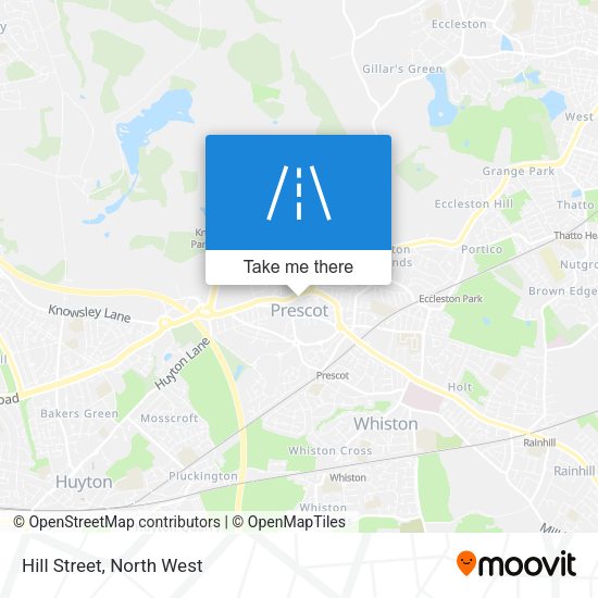 Hill Street map